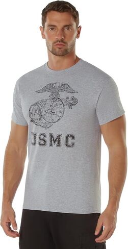 تي شيرت Rothco Vintage USMC Eagle وGlobe & Anchor in Kuwait