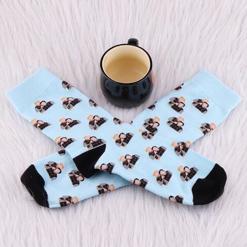 BWWKTOP Step Brothers Socks Brennan & Dale Fans Gift Movie Brennan Socks Dale Merchandise in Kuwait