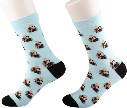 BWWKTOP Step Brothers Socks Brennan & Dale Fans Gift Movie Brennan Socks Dale Merchandise in Kuwait