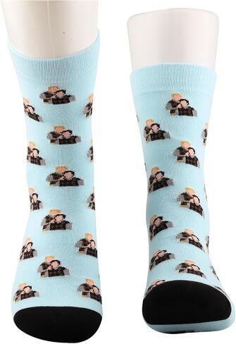 BWWKTOP Step Brothers Socks Brennan & Dale Fans Gift Movie Brennan Socks Dale Merchandise in Kuwait