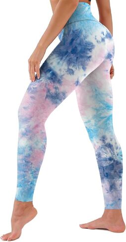High Waisted Leggings for Women Buttery Soft Tummy Control Capri Yoga Pants for Workout Athletic Plus Size in Saudi Arabia