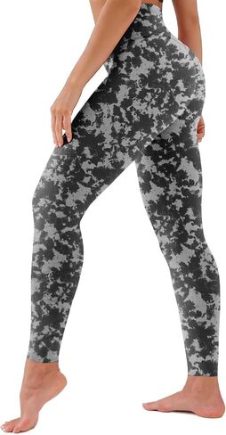 High Waisted Leggings for Women Buttery Soft Tummy Control Capri Yoga Pants for Workout Athletic Plus Size in Saudi Arabia