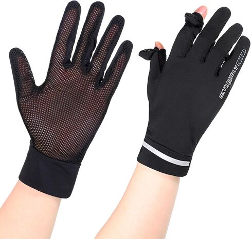 EupHHonycs Sun Protection Gloves for Women UV Gloves Full Finger Non Slip Breathable Outdoor Glove for Driving Cycling Running Walking in Kuwait