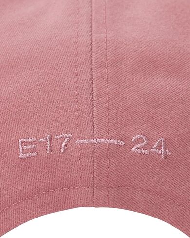 Cotton Brushed Baseball Cap Logo Adjustable Unisex Casual Streetwear Hat Pink in Saudi Arabia