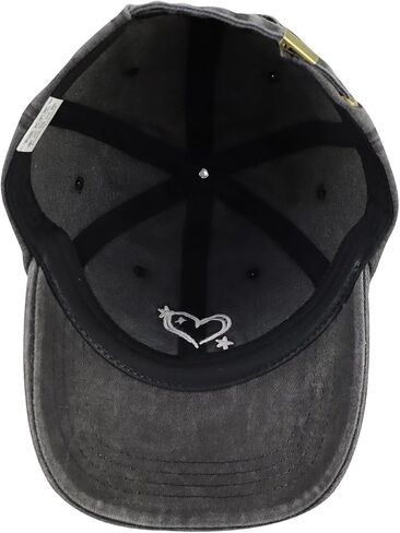 Heart Hat for Men Women, Funny Adjustable Cotton Embroidered Love Heart Shaped Baseball Cap in Kuwait