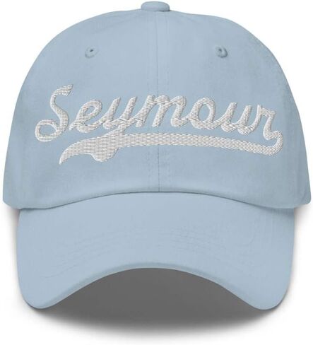 Seymour Hat Seymour Baseball Hat Personalized Custom Last Name Cap Family Name Headwear Surname Cap Gift Unisex Adjustable in Kuwait