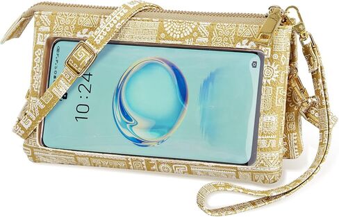 COSHAYSOO Touchscreen Cell Phone Crossbody Bag Small Wristlet Purse Shoulder Pouch for Women with Strap Wallet Card Holder in Saudi Arabia