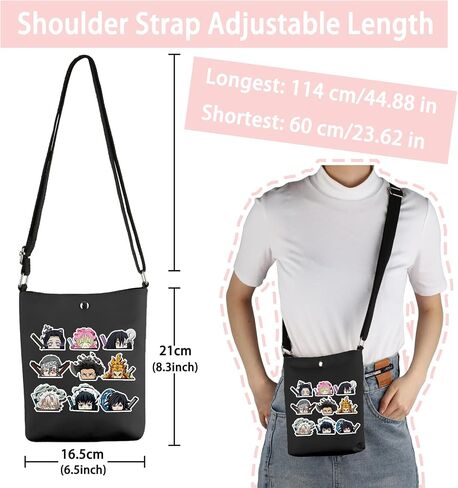 VAMSII Anime Themed Gift حقيبة كروس مستوحاة من الرسوم المتحركة Animes Merch in Kuwait