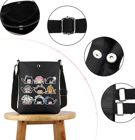 VAMSII Anime Themed Gift حقيبة كروس مستوحاة من الرسوم المتحركة Animes Merch in Kuwait