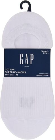 GAP Women's 3pk Gap Original Ribbed Super No Show in Kuwait