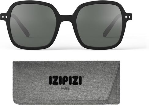 IZIPIZI SUN # OFFICE Square Sunglasses For Men & Women, 100% UV Protection Anti-Scratch Grey Lenses in Saudi Arabia