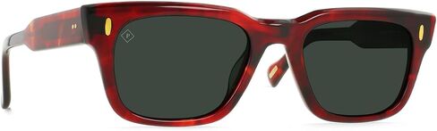 RAEN - CONWAY - Mens Square Sunglasses UV Protection - Negroni/Green Polarized Lens (Size 53 MM) - Polarized Lenses in Saudi Arabia