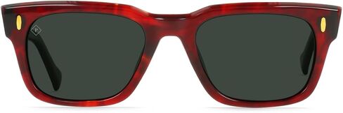 RAEN - CONWAY - Mens Square Sunglasses UV Protection - Negroni/Green Polarized Lens (Size 53 MM) - Polarized Lenses in Saudi Arabia