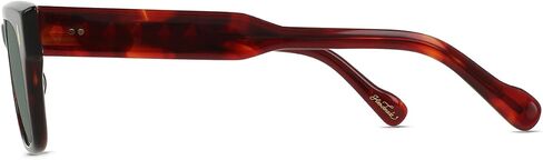 RAEN - CONWAY - Mens Square Sunglasses UV Protection - Negroni/Green Polarized Lens (Size 53 MM) - Polarized Lenses in Saudi Arabia