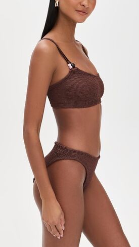 Hunza G Women's Cassie Beaded Bikini Set in Saudi Arabia