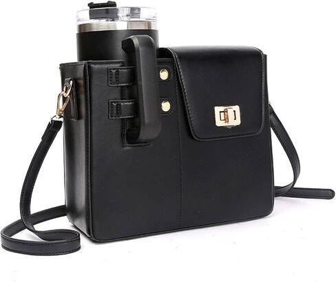 Stanley Cup Purse Crossbody Bag Outdoor Crossbody Water Cup Storage Bag Portable Water Bottle Holder for Travel in Saudi Arabia