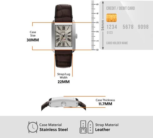 ساعة فوسيل كارواي أوتوماتيكية بمينا بيج ME3272 in Kuwait