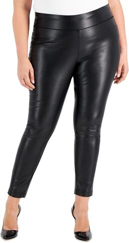 International Concepts Faux Leather Ankle Length Skinny Pants in Saudi Arabia