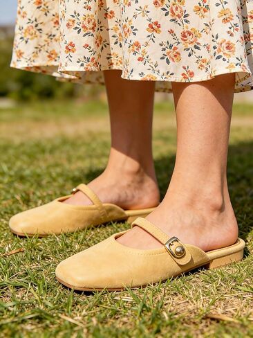 صنادل نسائية مفتوحة من الأمام سهلة الارتداء، أحذية كاجوال أنيقة للارتداء اليومي in Saudi Arabia