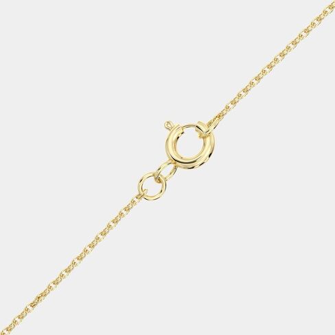 GILDED Itsy Bitsy 14KT Gold Plated Sterling Silver .25 Cttw Lab Grown Diamond Three-Stone Vertical Drop Pendant Necklace | Diamond Color F | Clarity SI | Brilliant Cut | Gift for Women in Kuwait