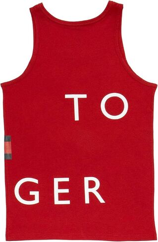 Tommy Hilfiger Men's Modern Essentials Cotton Tank (Small, Mahogany) in Kuwait