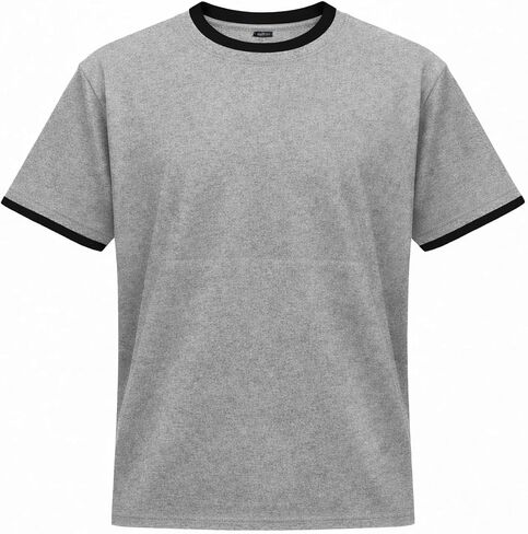 تيشيرت AIRNINE رجالي بأكمام قصيرة وطبقات بلونين (S إلى 4XL) in Kuwait