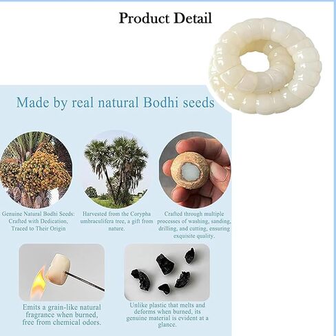 Bodhi Seeds Fidget Bracelet,MUDI Bracelet For Women, Anxiety Relief Items, Adult Fidgets Bracelet Toys Stretch Sensory Beaded Jewelry For Women and Men in Saudi Arabia