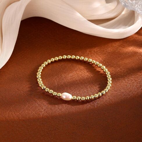 Gold/Silver Bracelets for Women Stackable 14K Gold/Silver Plated Stretch Bracelets Dainty Paperclip Cross Bow Charm Accessories Jewelry for Women Trendy in Kuwait