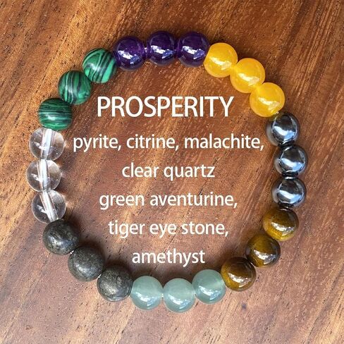 Beaded Stretch Bracelets for Women Pyrite Malachite Bracelet for Enhancing Money Flow Jewelry Gift for Rich in Kuwait