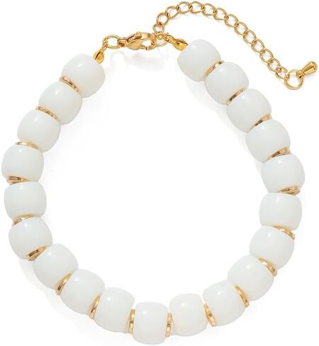 Colorful Chunky Bracelet for Women Summer Beach Jewelry Chunky Beaded Bracelet for Women Boho Chunky Statement Bracelet Y2K Summer Jewelry in Saudi Arabia