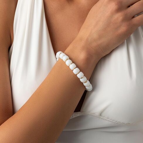 Colorful Chunky Bracelet for Women Summer Beach Jewelry Chunky Beaded Bracelet for Women Boho Chunky Statement Bracelet Y2K Summer Jewelry in Saudi Arabia