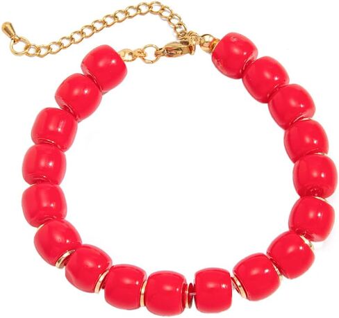 Colorful Chunky Bracelet for Women Summer Beach Jewelry Chunky Beaded Bracelet for Women Boho Chunky Statement Bracelet Y2K Summer Jewelry in Saudi Arabia
