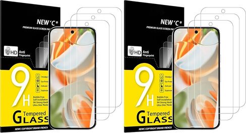 NEW'C 3 Pack Designed for Google Pixel 9 Pro XL Screen Protector Tempered Glass,Case Friendly Ultra Resistant in Kuwait