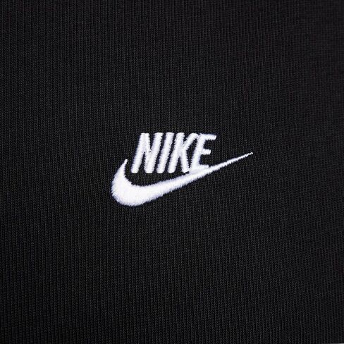Nike Club Men's Long-Sleeve Henley (Black/Black/White, FZ6630-010) Size Large in Kuwait