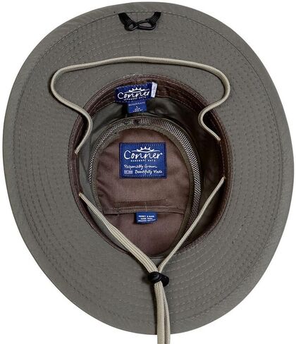 Mojave Boater Hat | Made from Recycled Plastic Bottles, Floats with Bloom Foam, UPF 50+ UV Protection, Secure Chin Cord, Packable Travel Design in Kuwait
