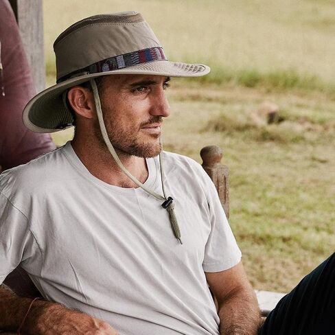 Mojave Boater Hat | Made from Recycled Plastic Bottles, Floats with Bloom Foam, UPF 50+ UV Protection, Secure Chin Cord, Packable Travel Design in Kuwait