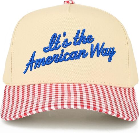 Premium Embroidered Hat | It's The American Way Hat in Kuwait