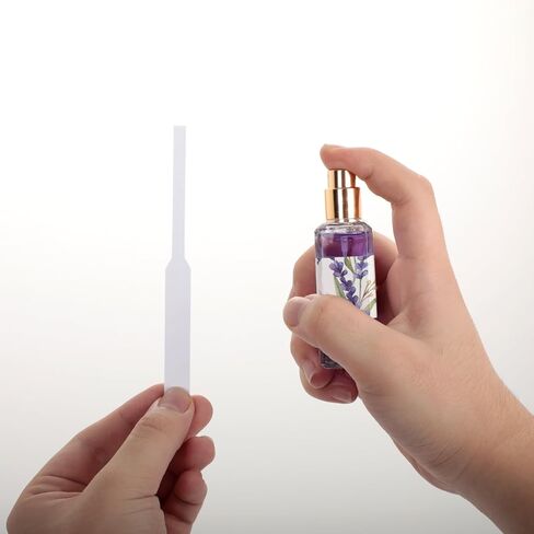 100PCS Perfume Tester Strips, Disposable Fragrance Testing Blotters for Women & Men, Scent Strips Cologne Sample Testers, Essential Oil Aroma Diffuser Paper in Saudi Arabia