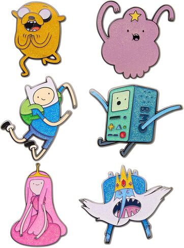 سلسلة الصناديق العمياء ذات الدبوس الغامض من Adventure Time أو BMO أو Finn أو The Ice King أو Jake أو Lumpy Space Princess أو Princess Bubblegum in Kuwait