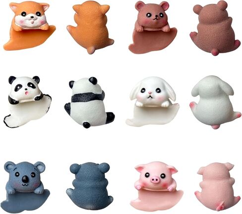 6Pcs Monitor Buddy Collectible Figurines Cute 3D Resin Computer Decor, PC Decorations for Desk, Home Office & Car Dashboard in Saudi Arabia