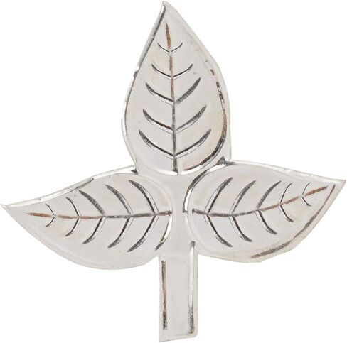 DHRUVS COLLECTION 925 Silver Single Piece Bel Patra for Shivji Pooja Purpose, Mandir Decoration & Gifting Purpose in Saudi Arabia