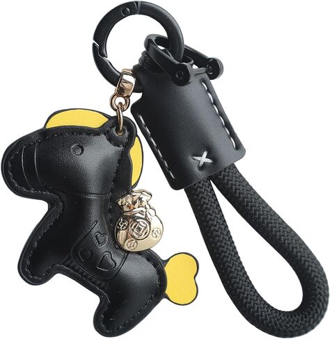 Handmade Leather Horse Bag Charm - Kawaii Animal Charm for Handbags, Purse Bag Accessories Horse Keychain & Gift Idea in Saudi Arabia