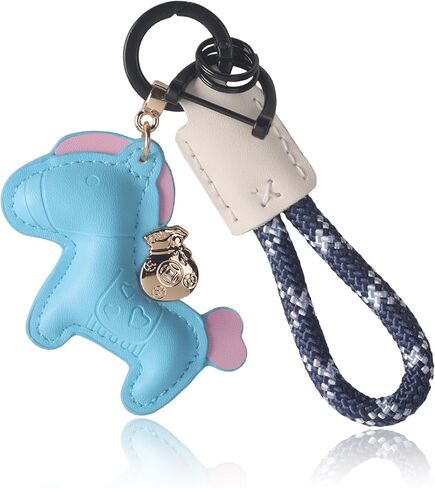 Handmade Leather Horse Bag Charm - Kawaii Animal Charm for Handbags, Purse Bag Accessories Horse Keychain & Gift Idea in Saudi Arabia