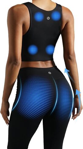 MEGELIN Set: Leggings+ Vest, for Hip Shaping & Pelvic Floor Muscle Lifting at Home or when Exercise in Saudi Arabia