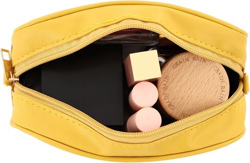 braxan Yellow Leather Shoulder Crossbody Camera Bag for Women, Small in Saudi Arabia
