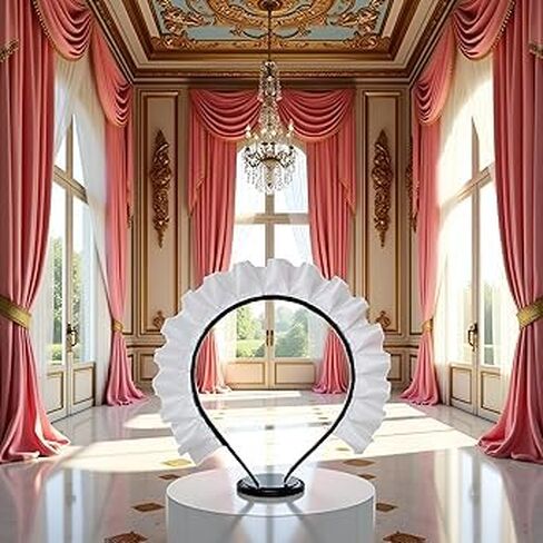 Gorgeous Sweet White Ruffle Headband for Maid Hair Hoop for Anime Cosplay, Fits Most Women Hair Accessories in Saudi Arabia