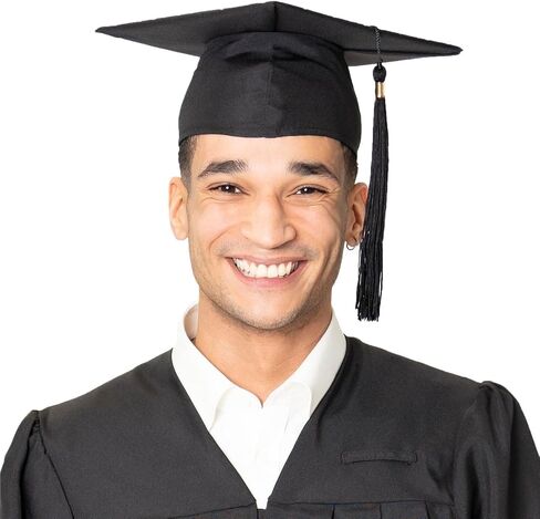 Lierys Graduation Hat Square Academic Cap Mortarboard for Students Graduating College University in Saudi Arabia