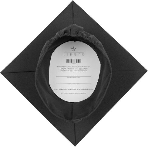 Lierys Graduation Hat Square Academic Cap Mortarboard for Students Graduating College University in Saudi Arabia