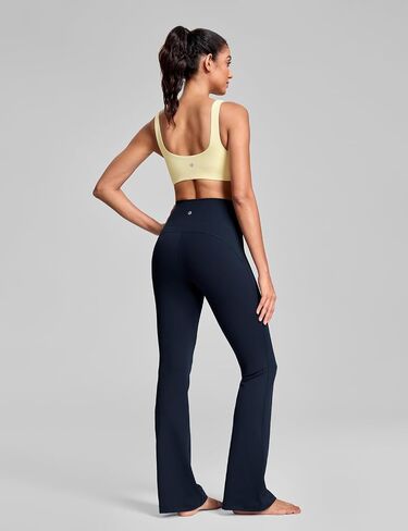 HeyNuts Mellow No Front Seam Flare Leggings 29"/30.5"/32.5"/34.5", Tummy Control Bootcut Wide Leg Yoga Pants Lounge Soft in Saudi Arabia