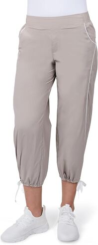 Free Country Women's Golf Pants Lightweight Water Repellent High Waist Pants Athletic Sweatpants Travel Active Casual-Go Any in Kuwait